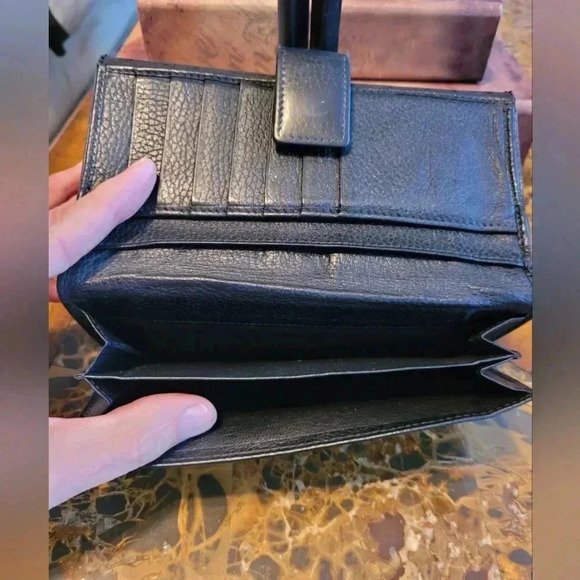 Gucci Black Monogram Clutch - Picture 8 of 9